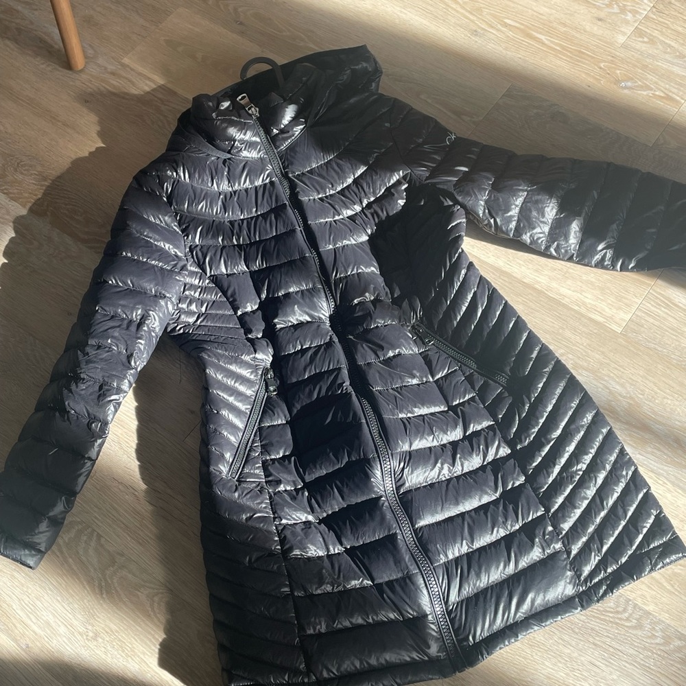 Calvin Klein Packable Down Puffer Petite Med 🥶🤍